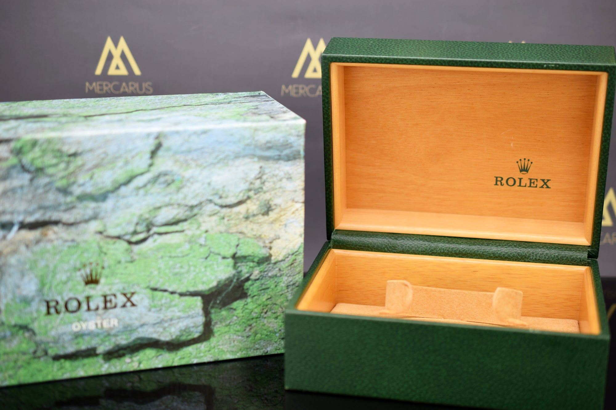 Rolex Box mit Umkarton für Rolex Explorer II Modelle - Ref. 16570 aus Anfang der 2000er