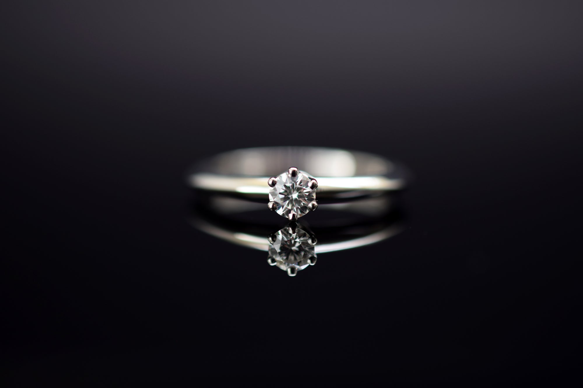 Tiffany & Co. Diamantring -  0,18ct. - Ringgröße 51