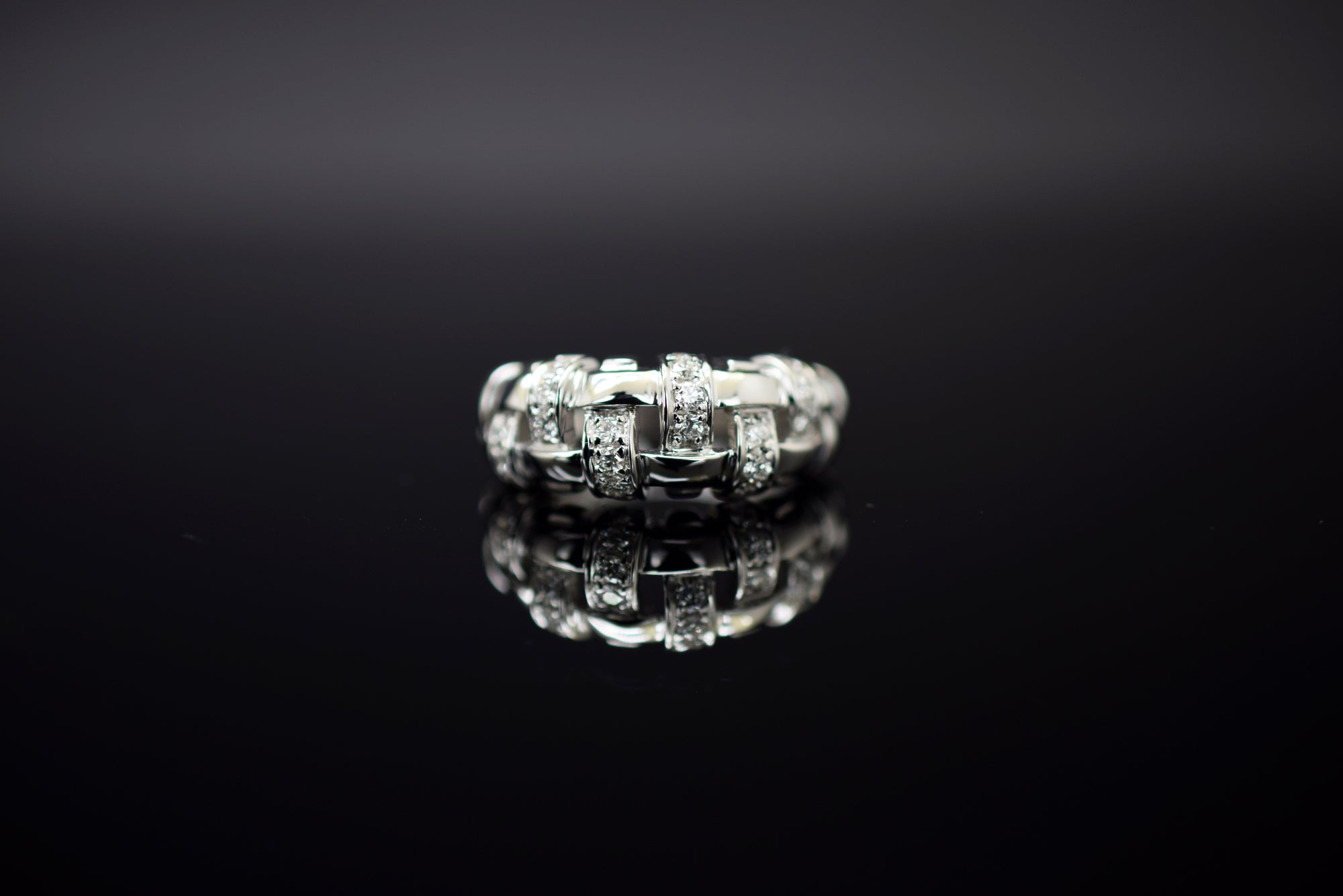 Tiffany & Co. Basket Weave Ring -  0.40ct. - Ringgröße 50,5