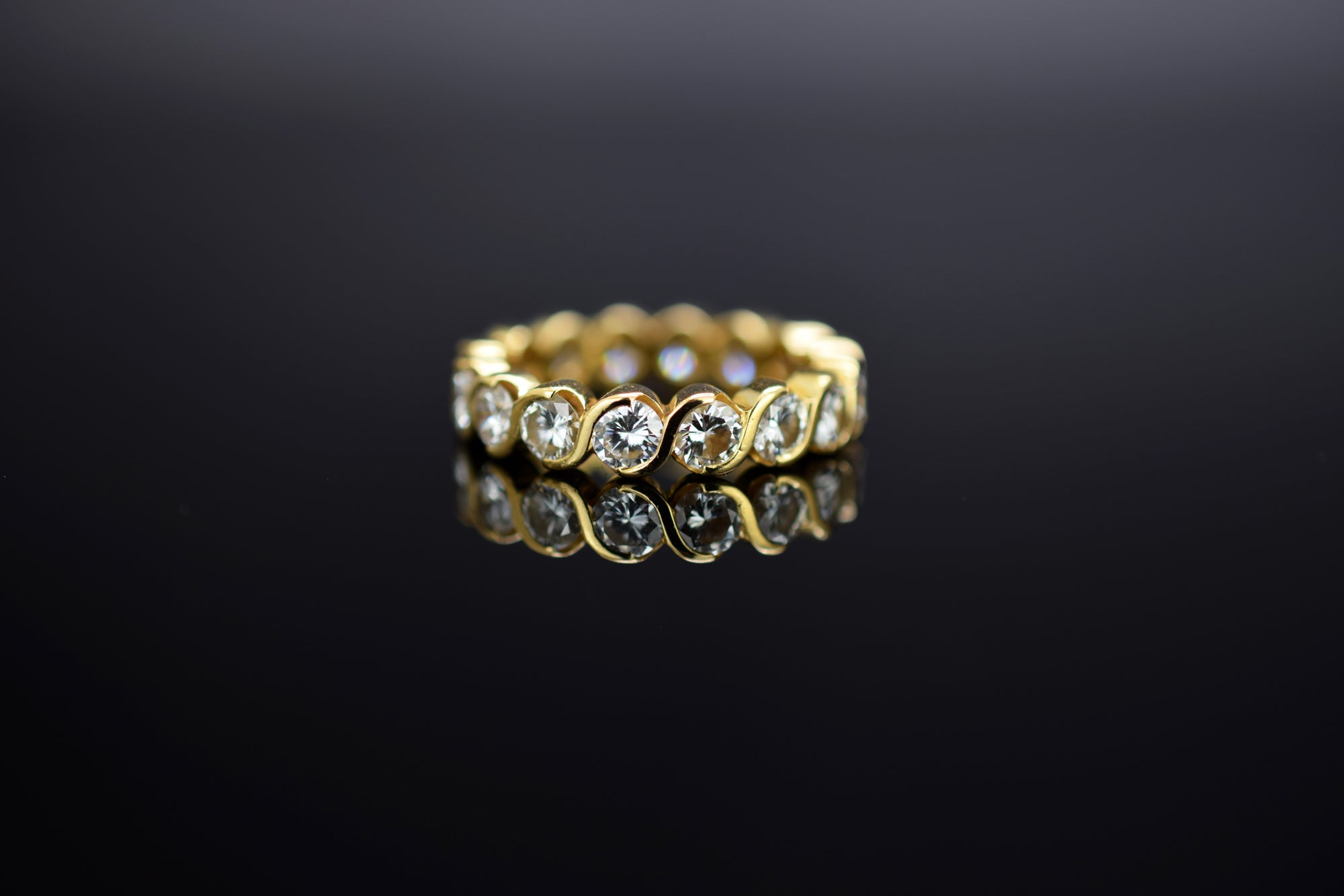 Bucherer Diamantring aus 750er Gelbgold - 2,72 ct. - Ringgröße 53