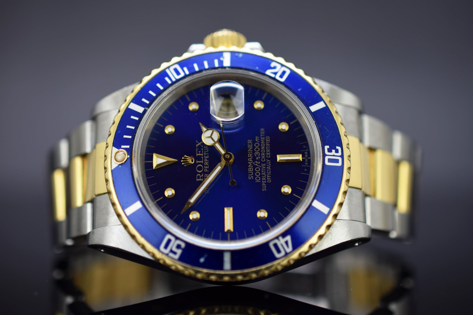Rolex Oyster Perpetual Submariner Date "Nipple Dial" - Aus 1987 - UNPOLISHED
