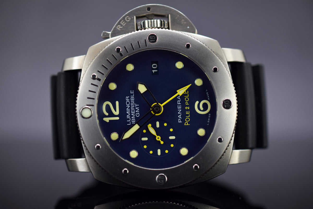Panerai Luminor Submersible 1950 3 Days GMT Automatic Titanio - Aus 2016