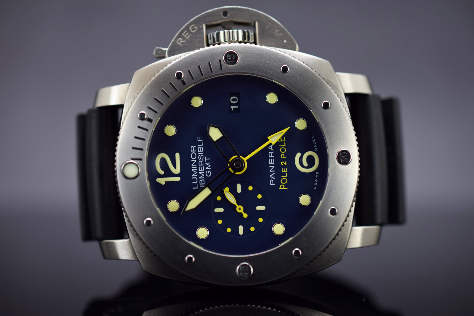 Panerai Luminor Submersible 1950 3 Days GMT Automatic Titanio - Aus 2016