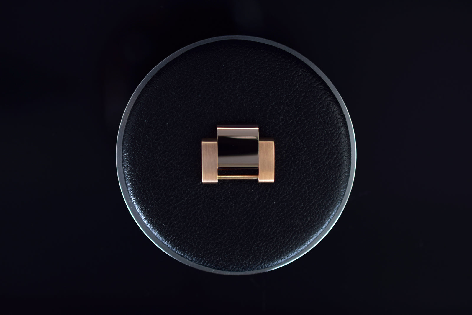 Rolex Armband-Element aus Roségold für Oyster-Band Modelle mit 20mm Anstößen - Mittelteil massiv mit Plastikhülse