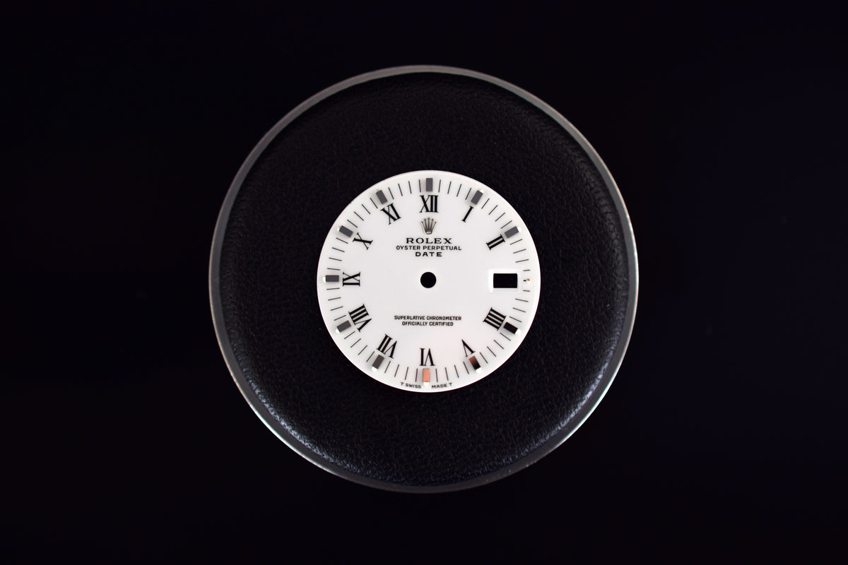 Rolex Zifferblatt &quot;T Swiss Made T&quot; für Rolex Date 34 Saphirglas-Stahl-Modelle - Referenz 15200, 15210