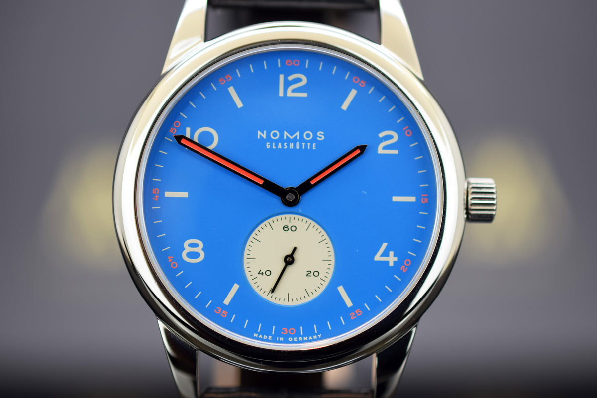 Nomos Glashütte Club Automat &quot;Hanseat&quot; - Fullset - Aus 2010