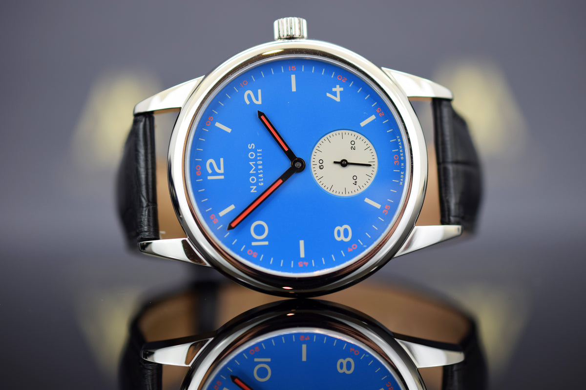 Nomos Glashütte Club Automat &quot;Hanseat&quot; - Fullset - Aus 2010