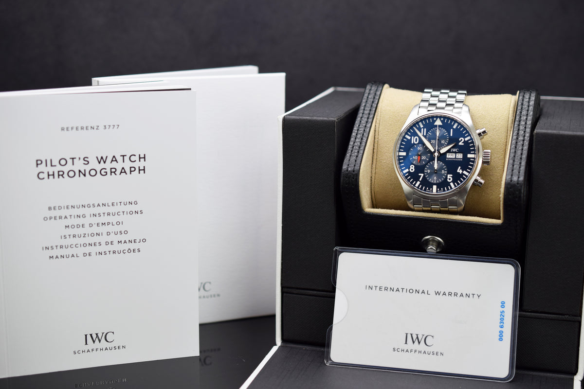 IWC Fliegeruhr Chronograph Petit Prince - Aus 2018