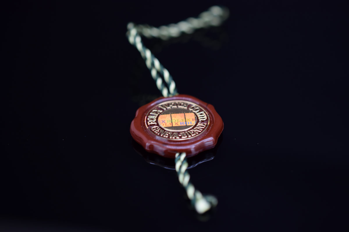 Rolex Hangtag / Siegeltag Chronometer Siegel