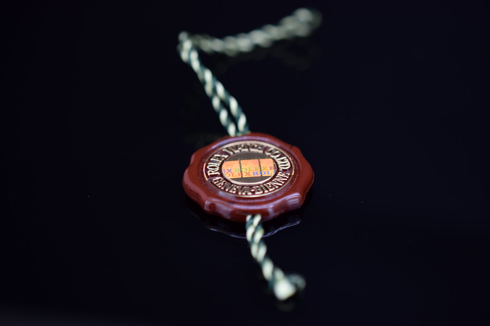 Rolex Hangtag / Siegeltag Chronometer Siegel