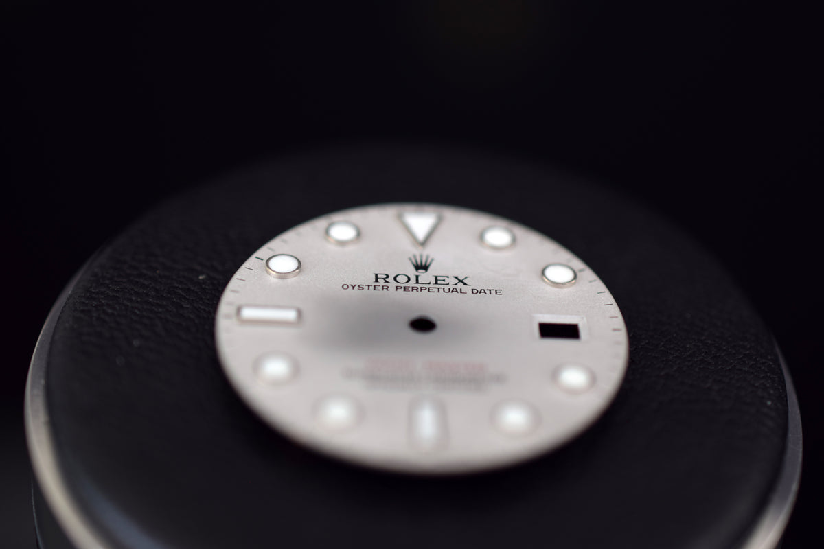 Rolex Zifferblatt &quot;Swiss-Made&quot; für Yacht-Master 40 Modelle aus Platin - Referenz 16622