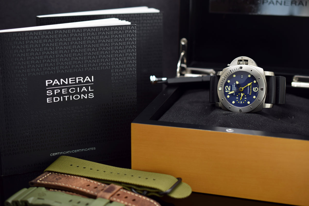 Panerai Luminor Submersible 1950 3 Days GMT Automatic Titanio - Aus 2016