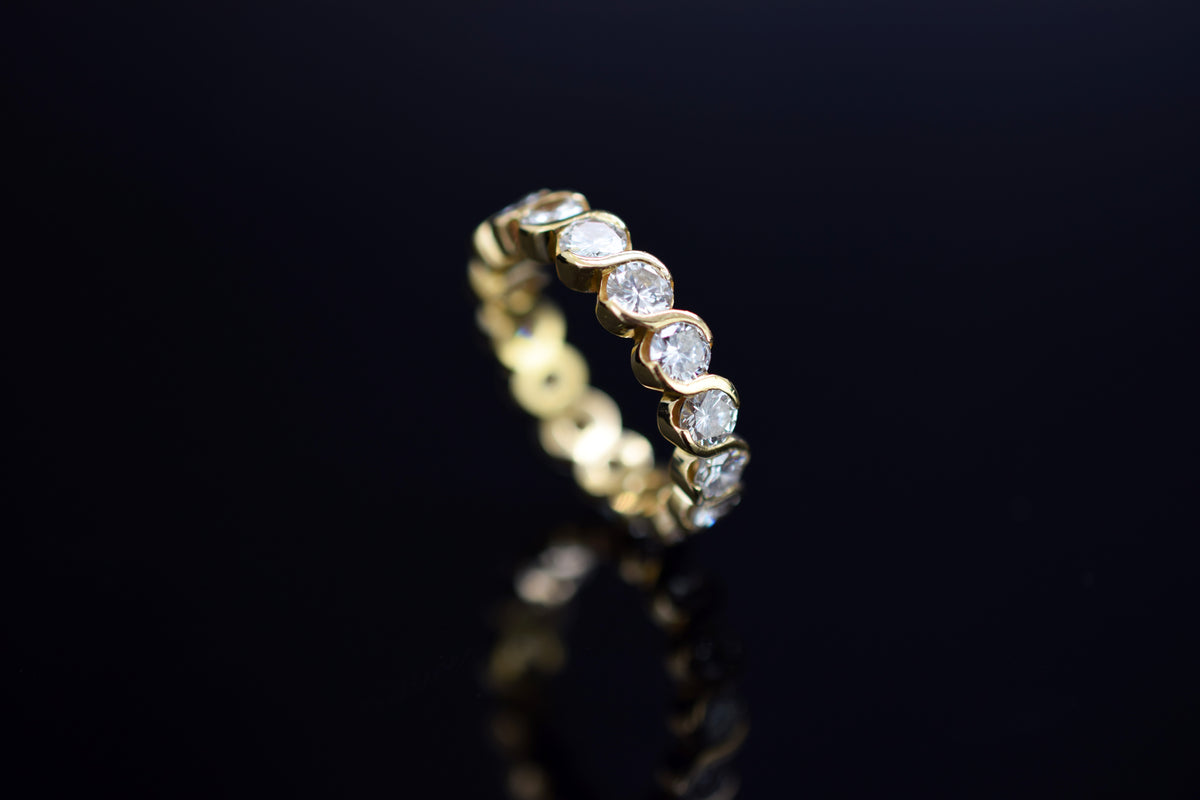 Bucherer Diamantring aus 750er Gelbgold - 2,72 ct. - Ringgröße 53