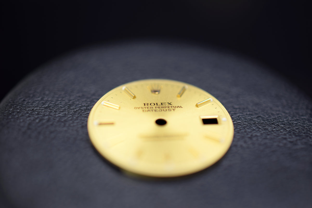 Rolex Zifferblatt &quot;T Swiss-Made T&quot; für Rolex Lady Datejust 26 Saphirglas Stahl/Gold, Gold Modelle - Referenz 69173, 69178