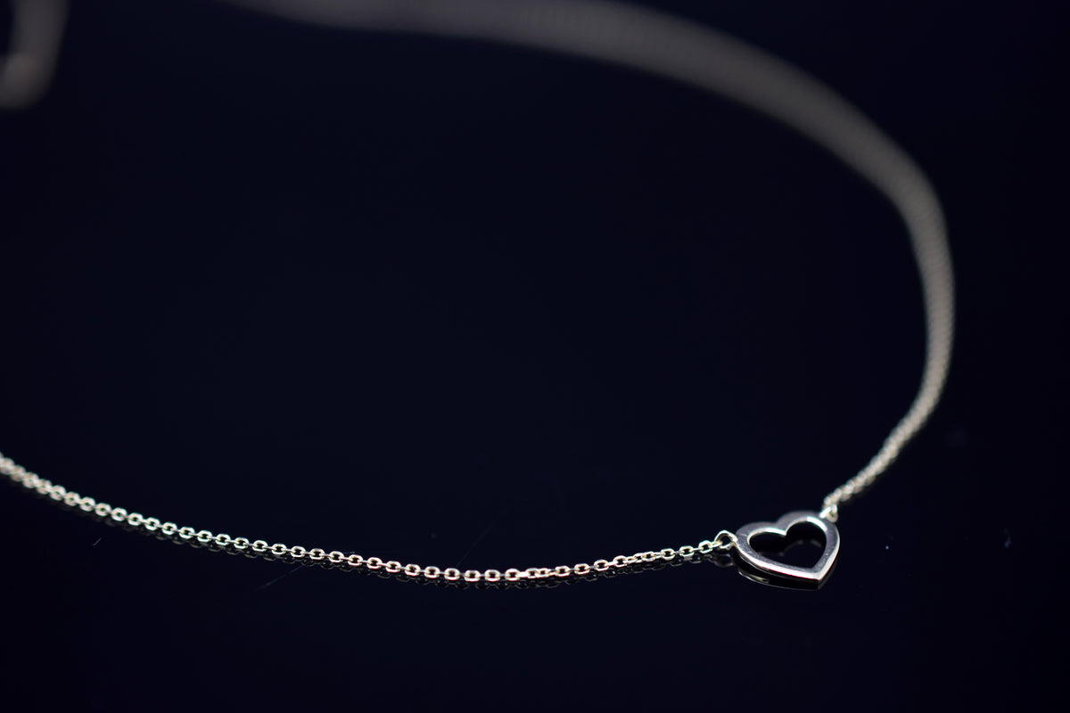 Collier mit Herz - 585er Gelbgold