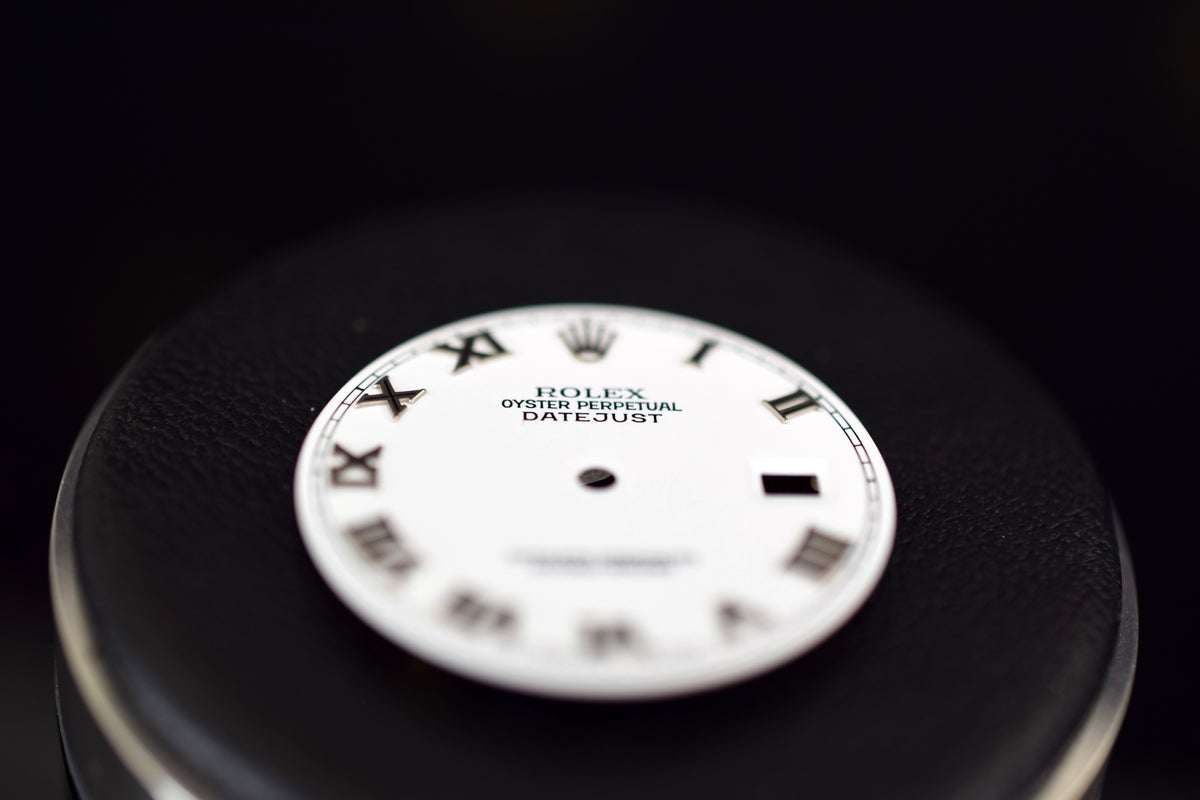 Rolex Zifferblatt &quot;Swiss-Made&quot; für Datejust 36 Saphirglas Modelle - Referenz 16234, 16200, 16220