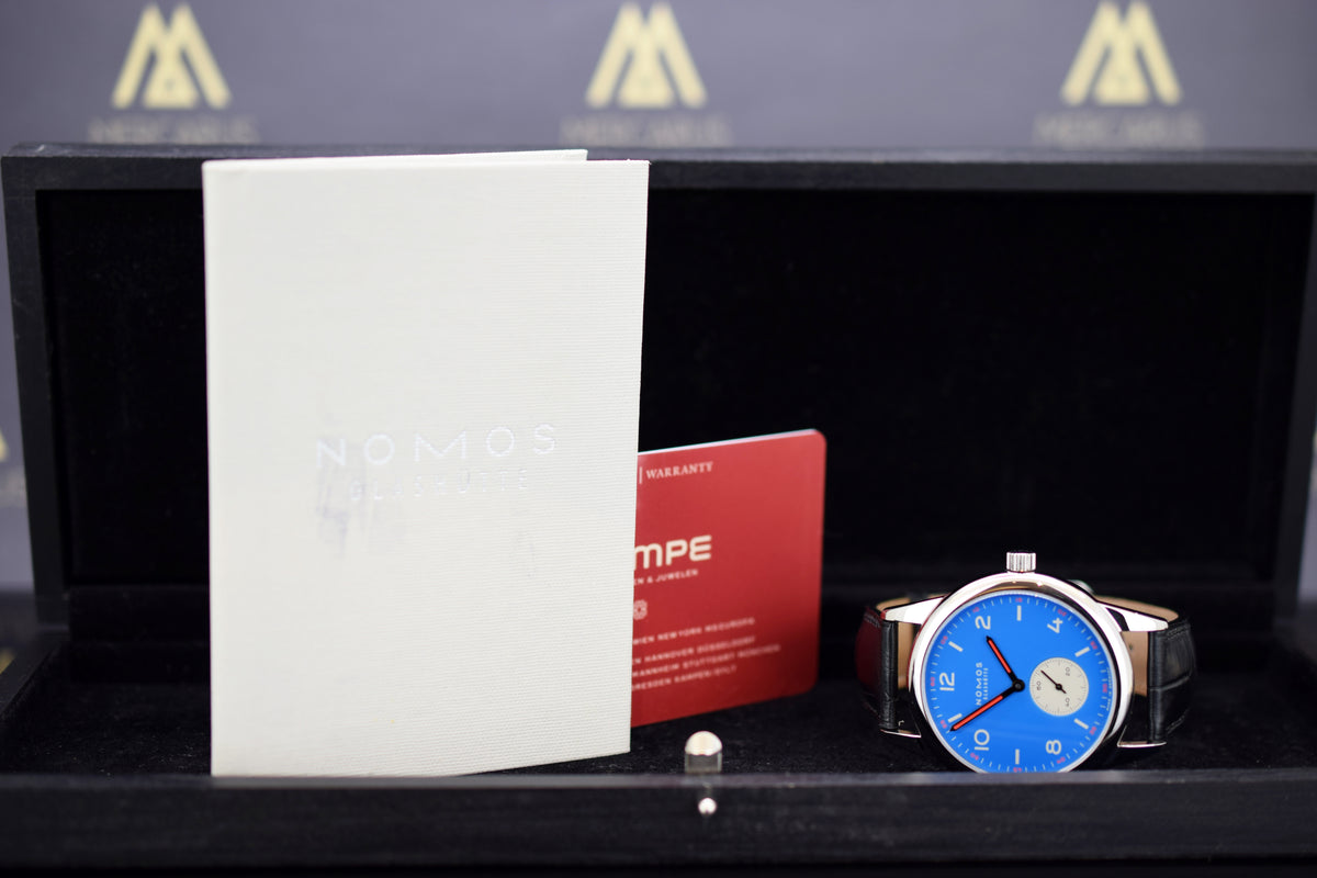 Nomos Glashütte Club Automat &quot;Hanseat&quot; - Fullset - Aus 2010