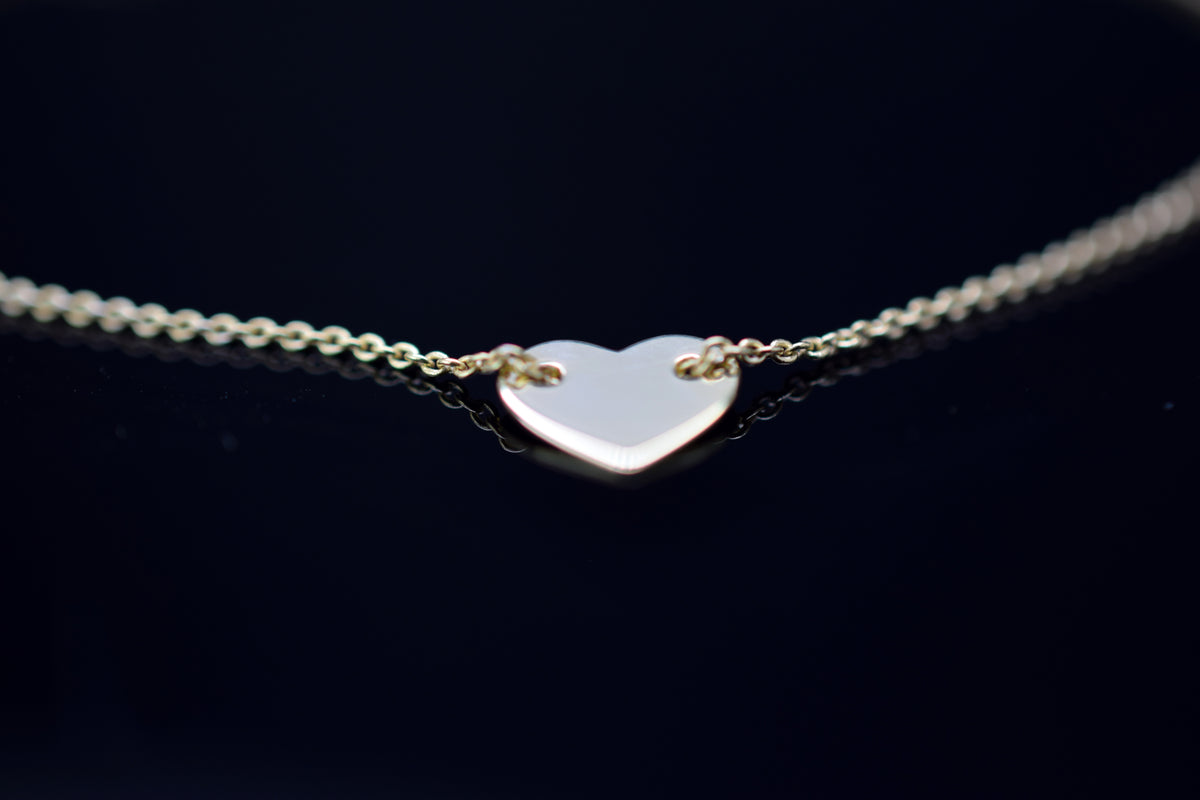 Armband mit Herz - 333er Gelbgold