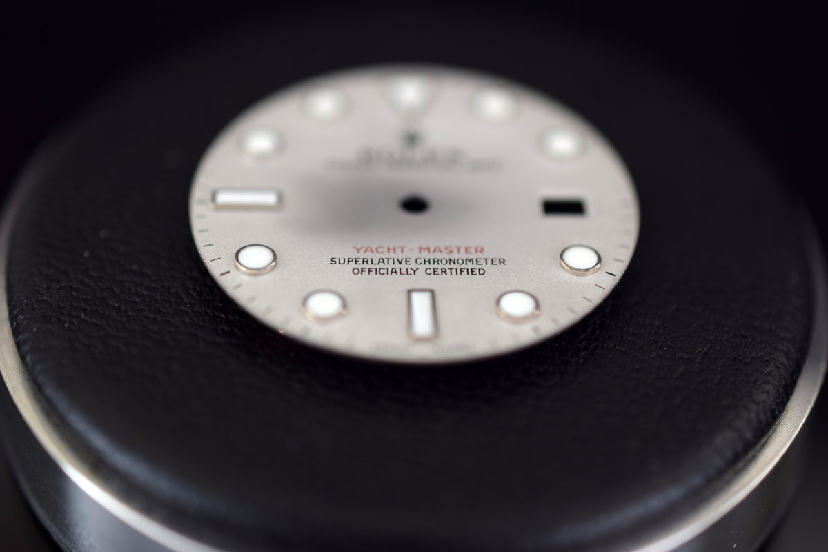 Rolex Zifferblatt &quot;Swiss-Made&quot; für Yacht-Master 40 Modelle aus Platin - Referenz 16622