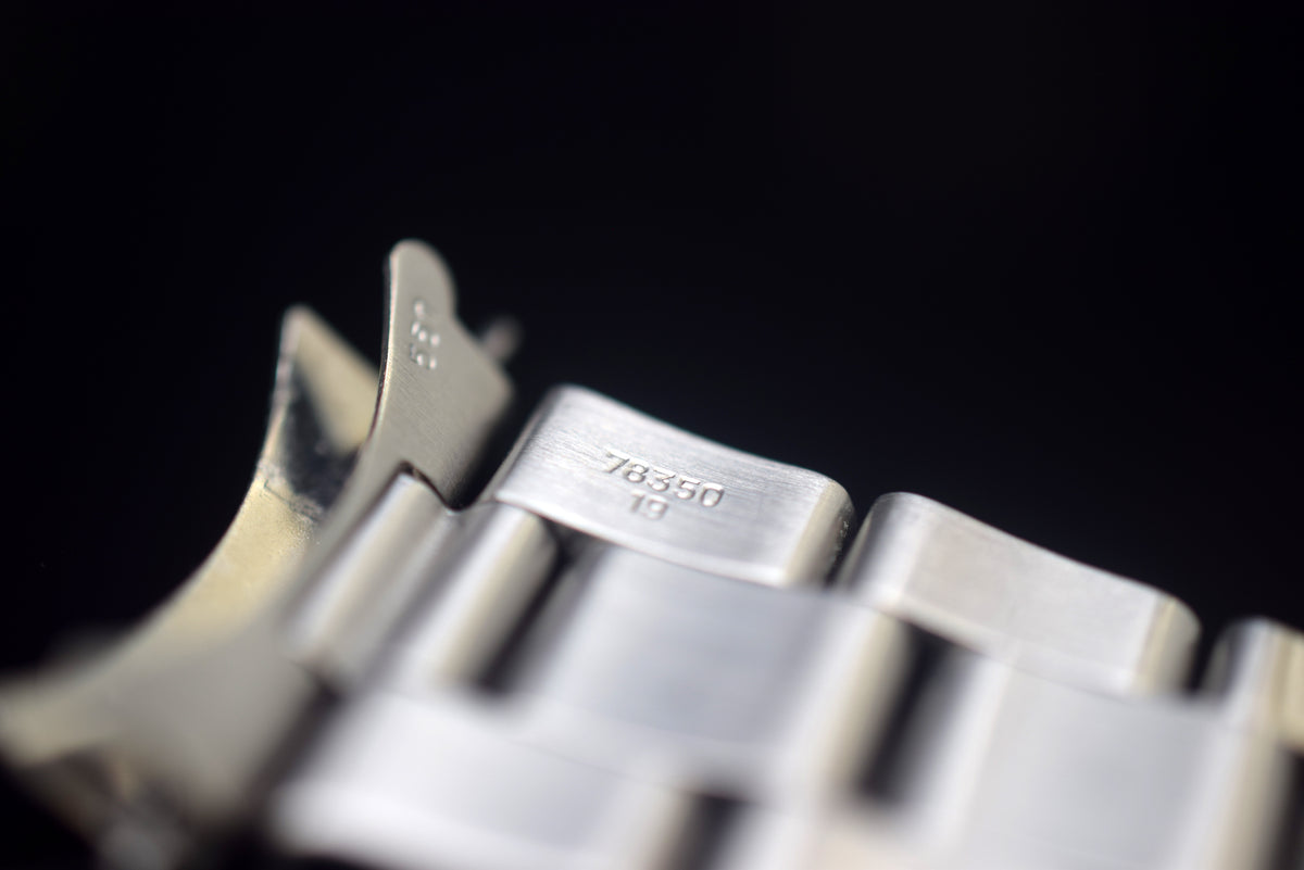 Rolex Oyster-Band für verschiedene Rolex Date &amp; Oysterdate Modelle - Referenz 78350 - 19mm Anstoß