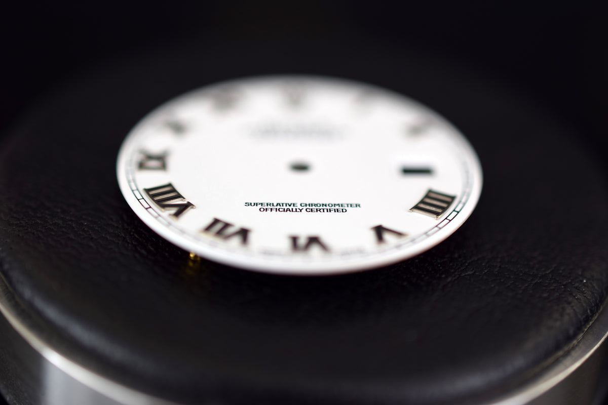 Rolex Zifferblatt &quot;Swiss-Made&quot; für Datejust 36 Saphirglas Modelle - Referenz 16234, 16200, 16220