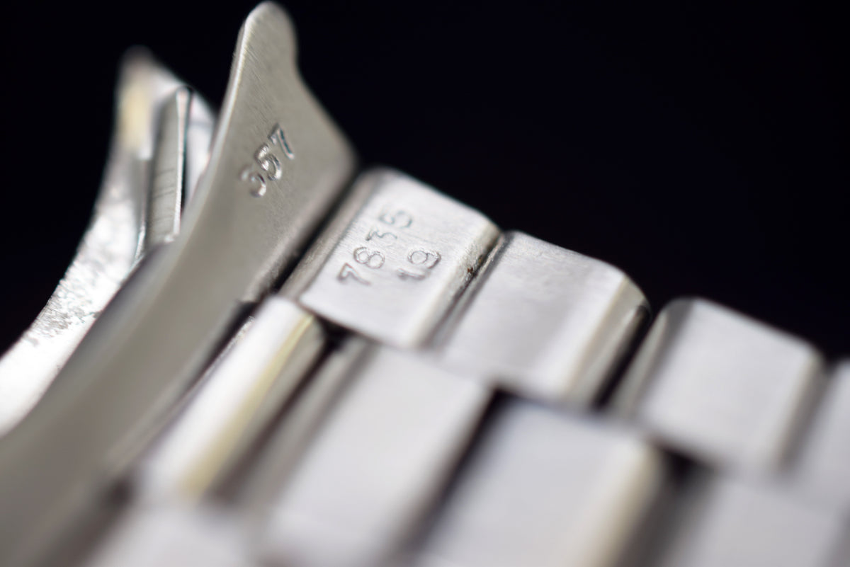 Rolex Oyster-Band für verschiedene Rolex Date &amp; Oysterdate Modelle - Referenz 7835 - 19mm Anstoß