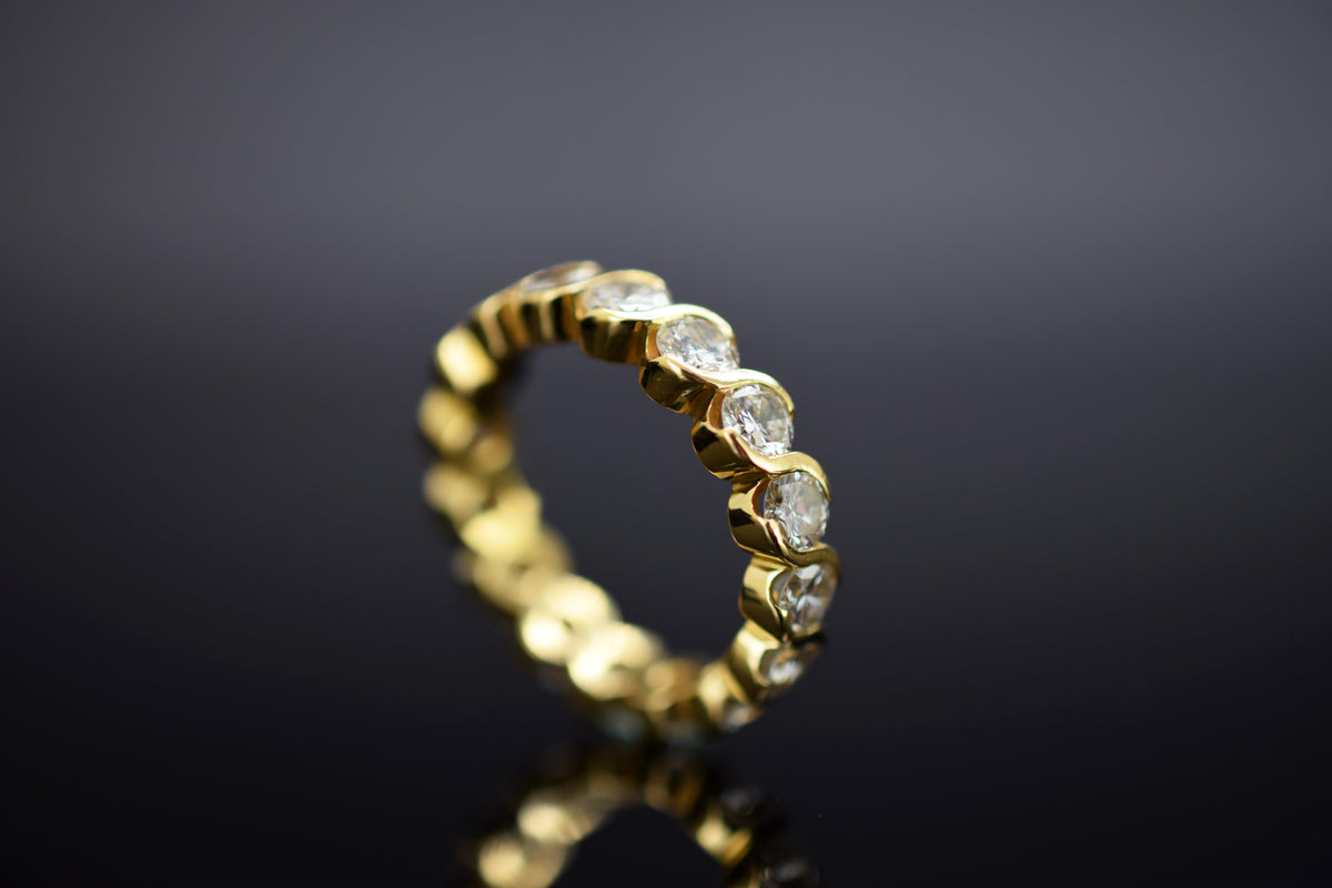 Bucherer Diamantring aus 750er Gelbgold - 2,72 ct. - Ringgröße 53