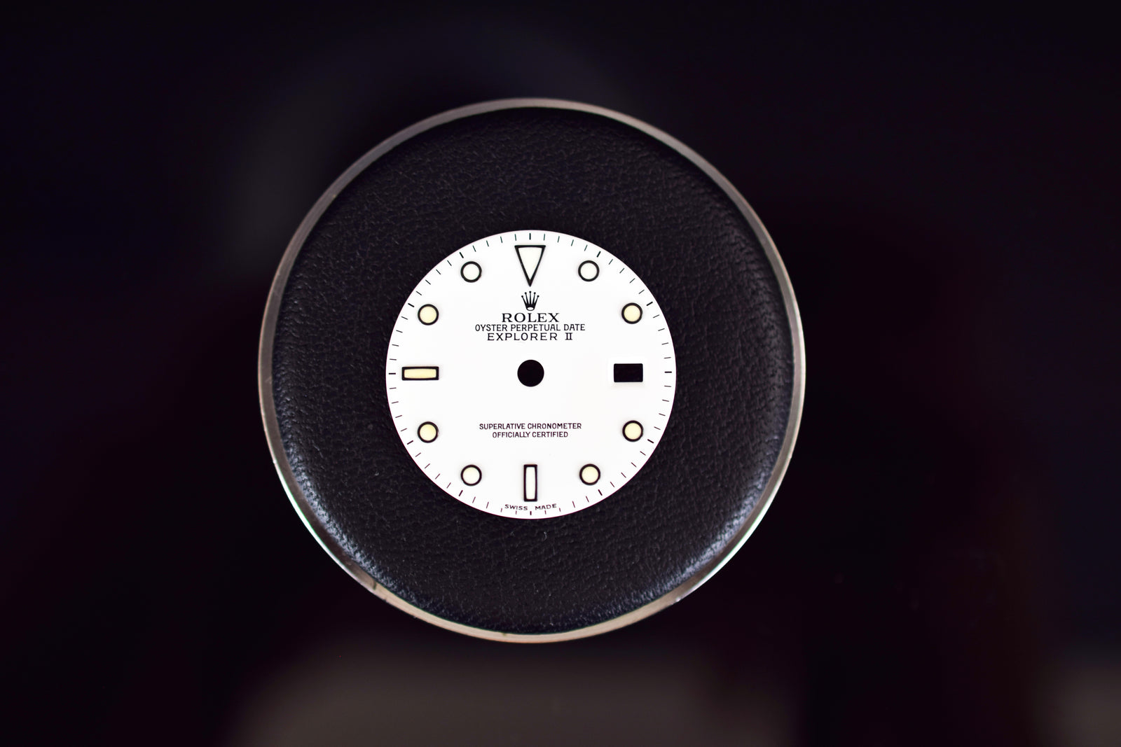 Rolex Zifferblatt "Swiss-Made" für Rolex Explorer II - Referenz 16570