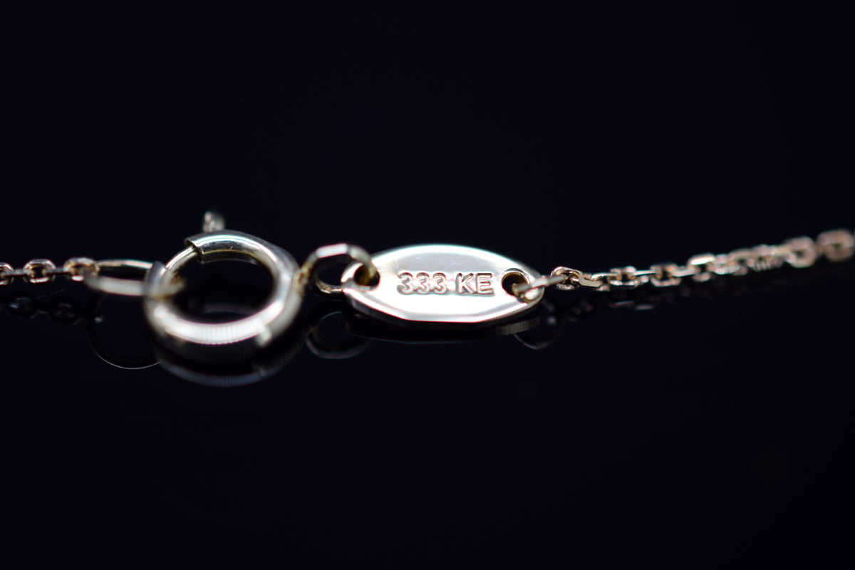 Armband mit Plättchen - 333er Gelbgold