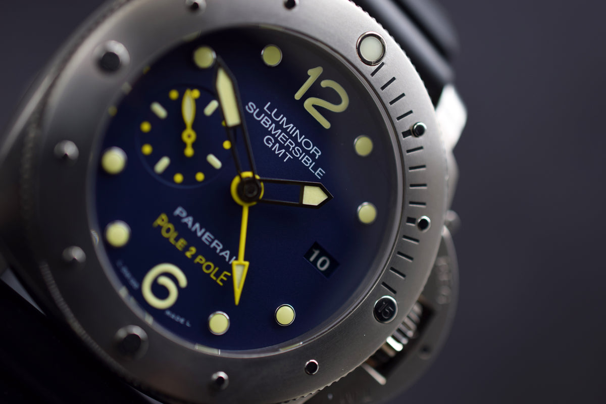 Panerai Luminor Submersible 1950 3 Days GMT Automatic Titanio - Aus 2016