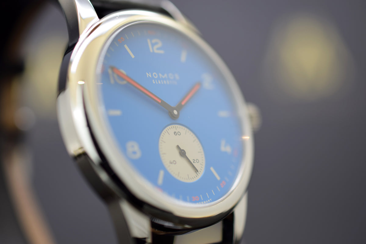 Nomos Glashütte Club Automat &quot;Hanseat&quot; - Fullset - Aus 2010