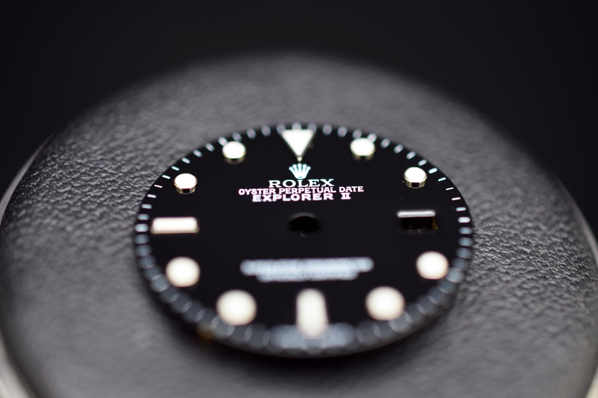 Rolex Zifferblatt &quot;Swiss-Made&quot; für Rolex Explorer II - Referenz 16570