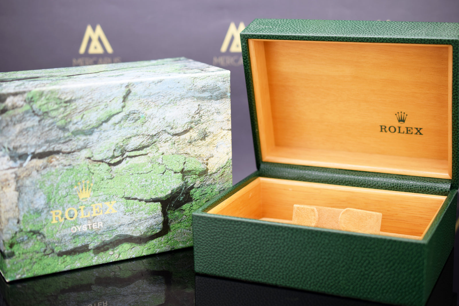 Rolex Box mit Umkarton für Rolex GMT-Master II Modelle - Ref. 16710 aus Anfang der 2000er