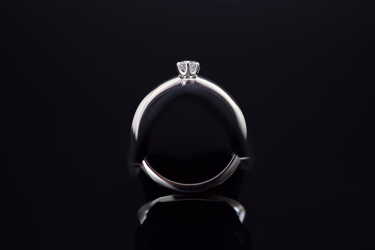 Tiffany &amp; Co. Diamantring -  0,18ct. - Ringgröße 51