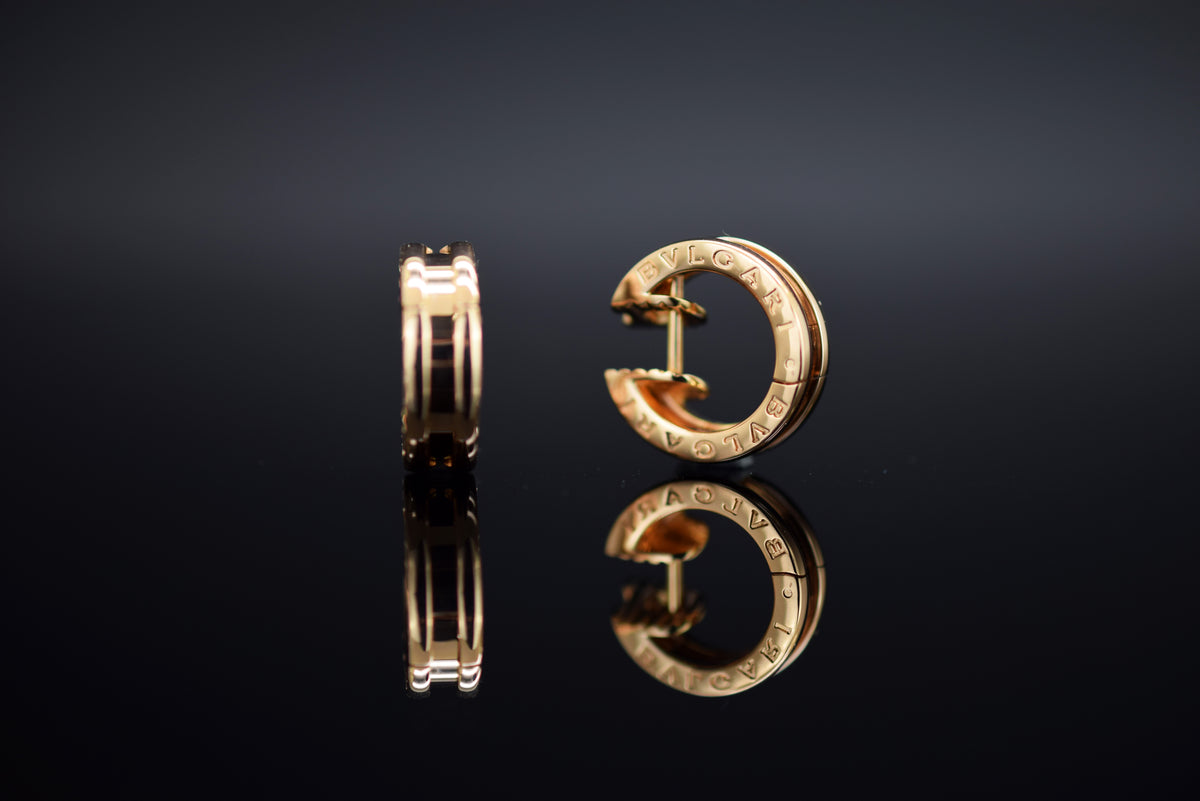 Bulgari B.zero.1 Creolen Ohrringe - 18kt. Roségold