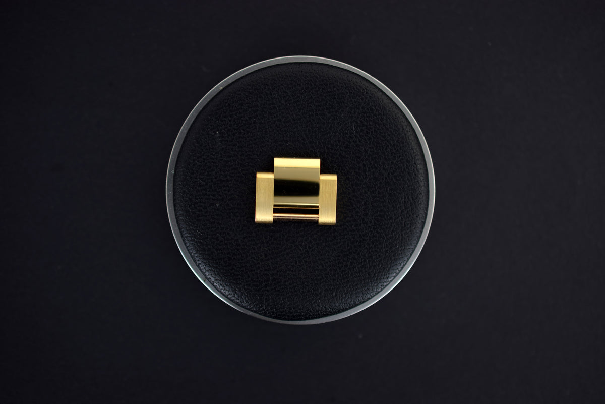 Rolex Armband-Element aus 18kt. Gelbgold für Oysterarmband mit 20mm Anstößen