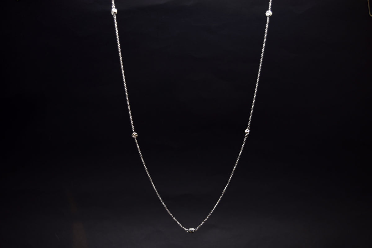 Bella Luce Collier mit 16 Diamanten - 585er Weißgold - ca. 0.80ct.