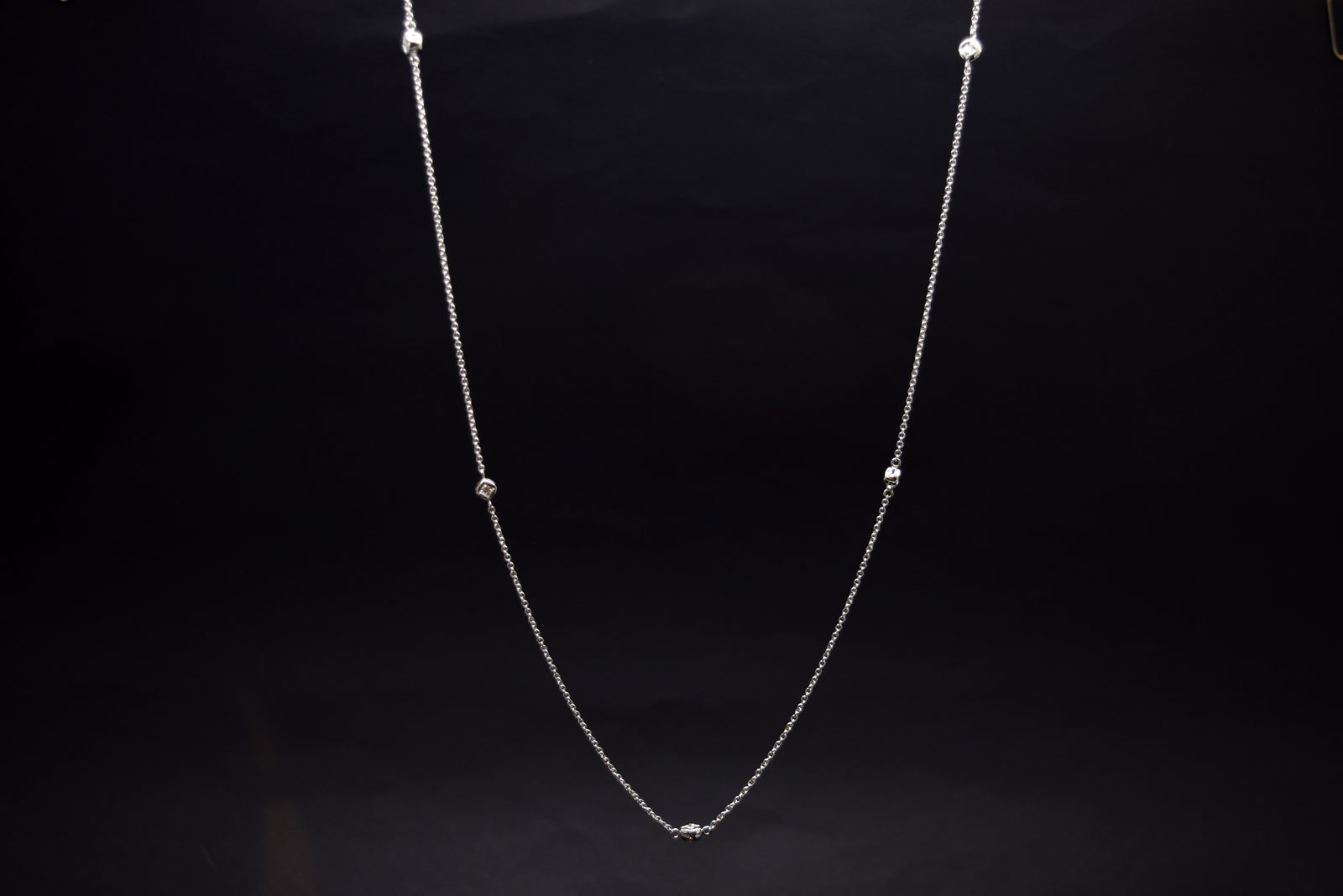 Bella Luce Collier mit 16 Diamanten - 585er Weißgold - ca. 0.80ct.