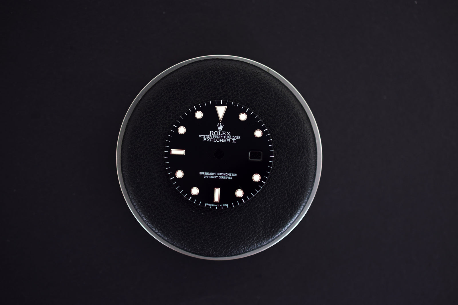 Rolex Zifferblatt "Swiss-T<25" für Rolex Explorer II - Referenz 16570