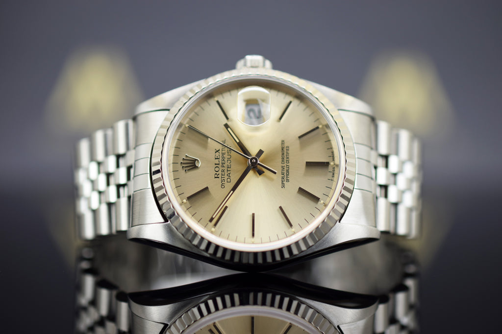 Rolex Oyster Perpetual Datejust 36mm Aus 1994 Mercarus