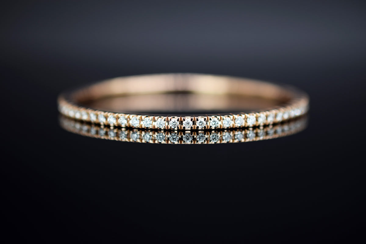 Tennisarmband Flex - 585er Rosègold - 2.00 ct.