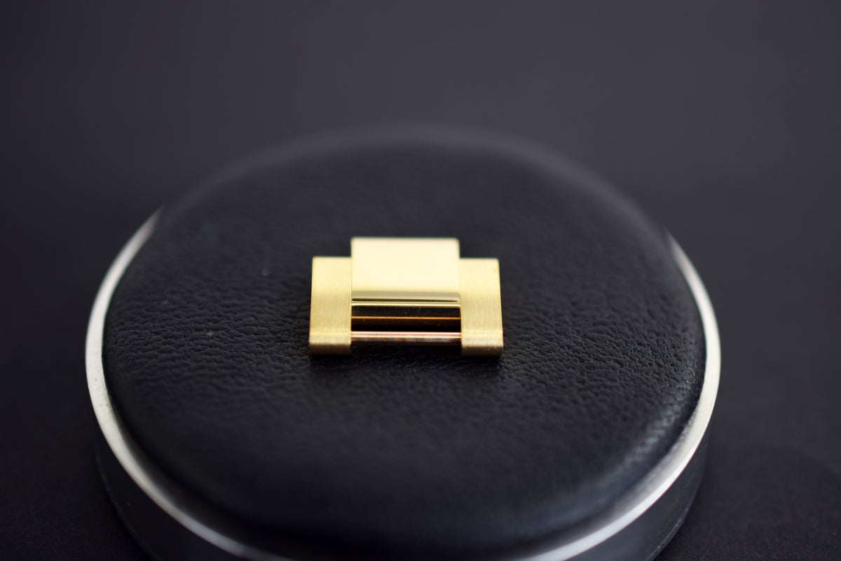 Rolex Armband-Element aus 18kt. Gelbgold für Oysterarmband mit 20mm Anstößen