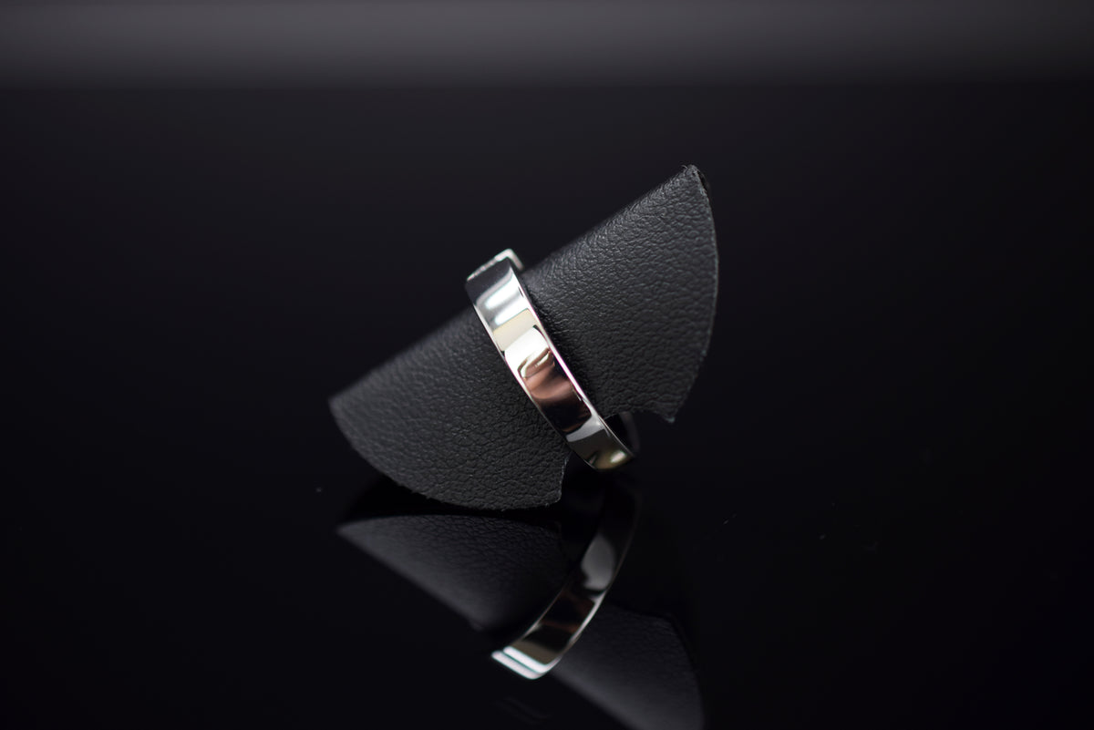 Diamantring aus 585er Weißgold - ca. 0.10 ct. - Ringgröße 54