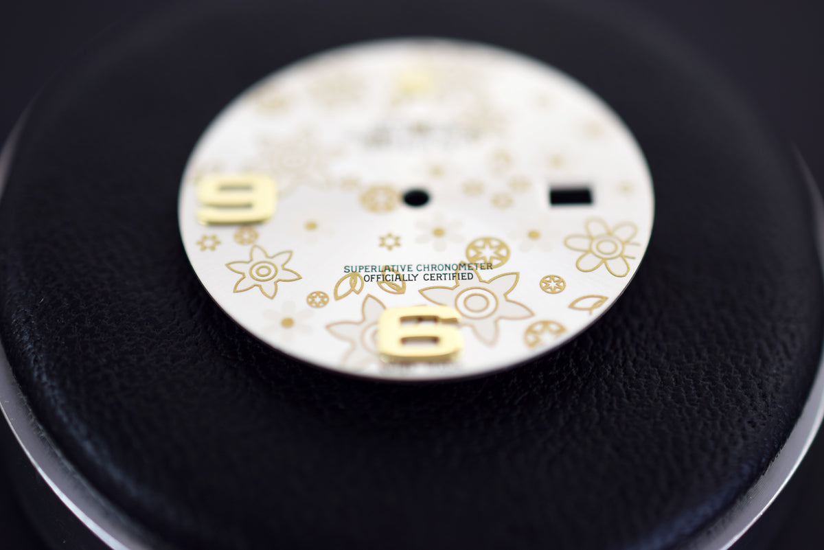 Rolex Zifferblatt &quot;Swiss-Made&quot; für Rolex Datejust Everose-Gold - Referenz 116231 o. 116201