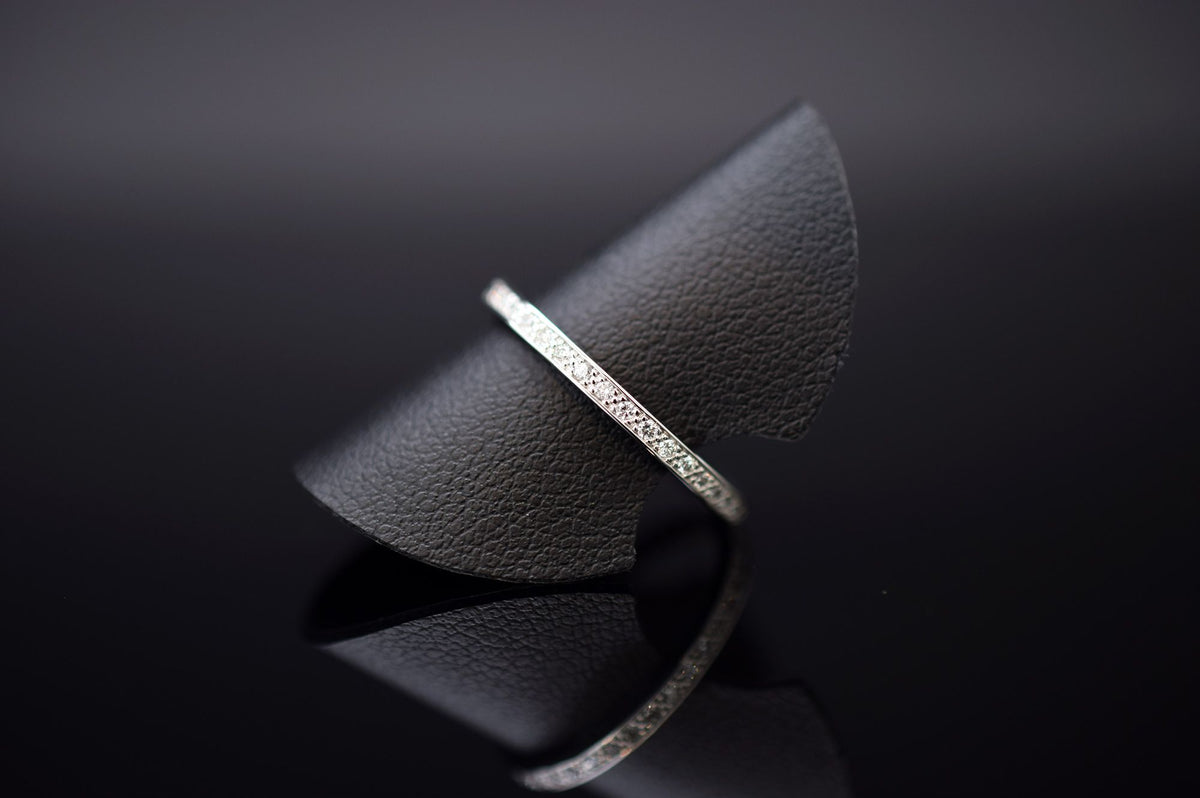 Bella Luce Memoire Diamantring aus 585er Weißgold - 0.20 ct. - Ringgröße 54