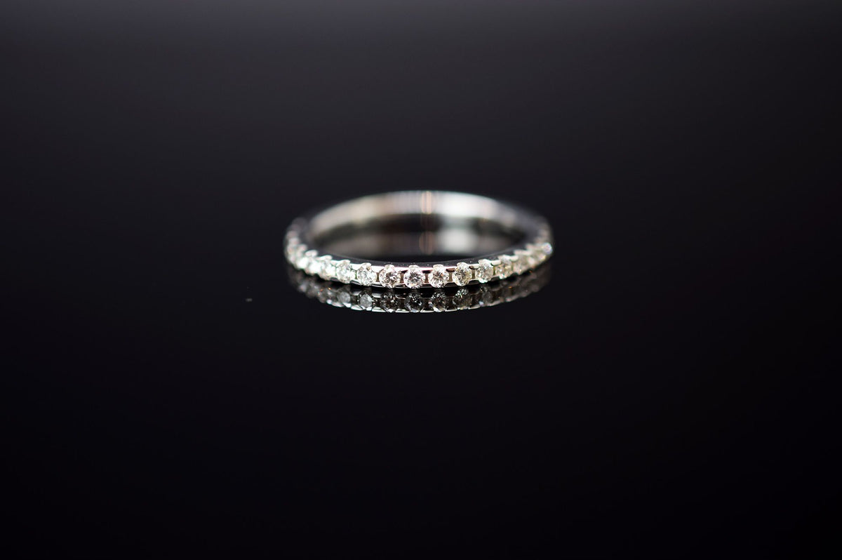 Bella Luce Memoire Diamantring aus 585er Weißgold - 0.30 ct. - Ringgröße 54