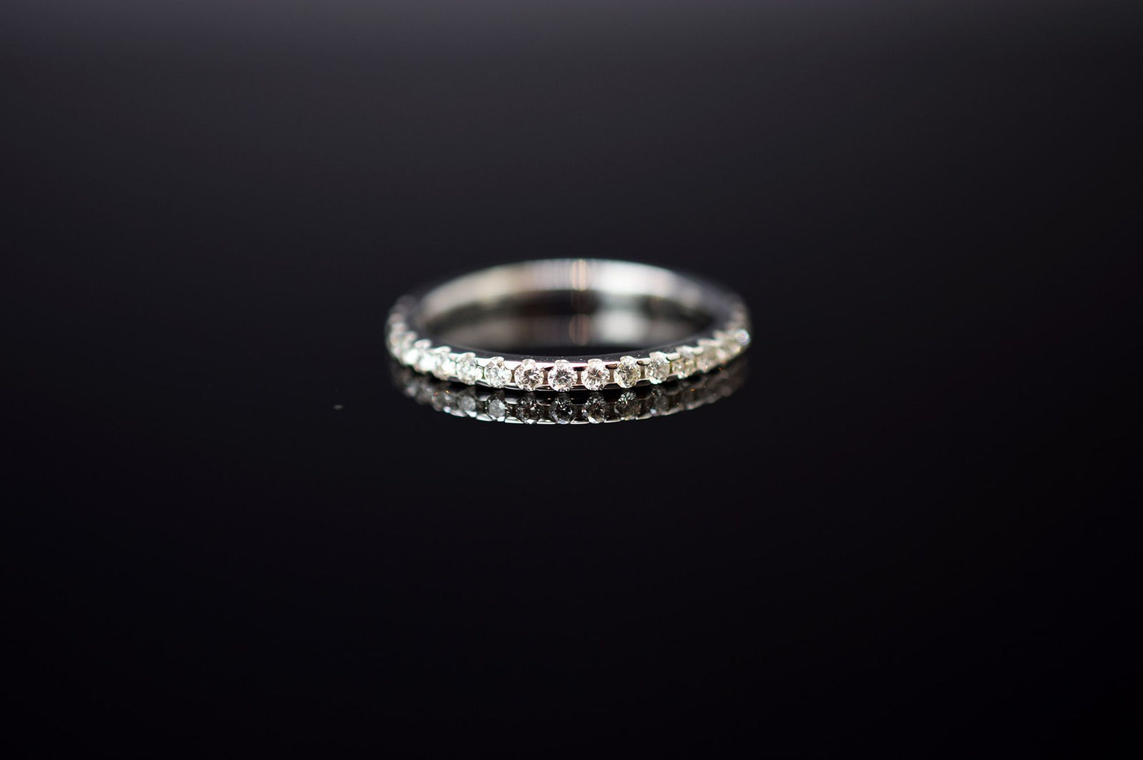 Bella Luce Memoire Diamantring aus 585er Weißgold - 0.30 ct. - Ringgröße 54