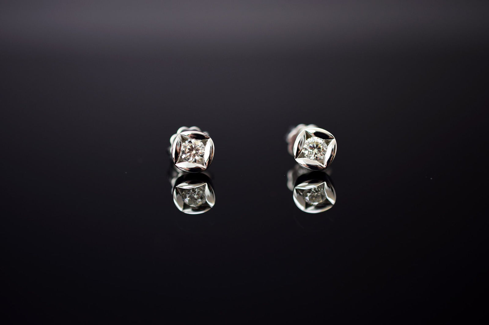 Bella Luce Ohrstecker - 585er Weißgold - 0.40 ct.