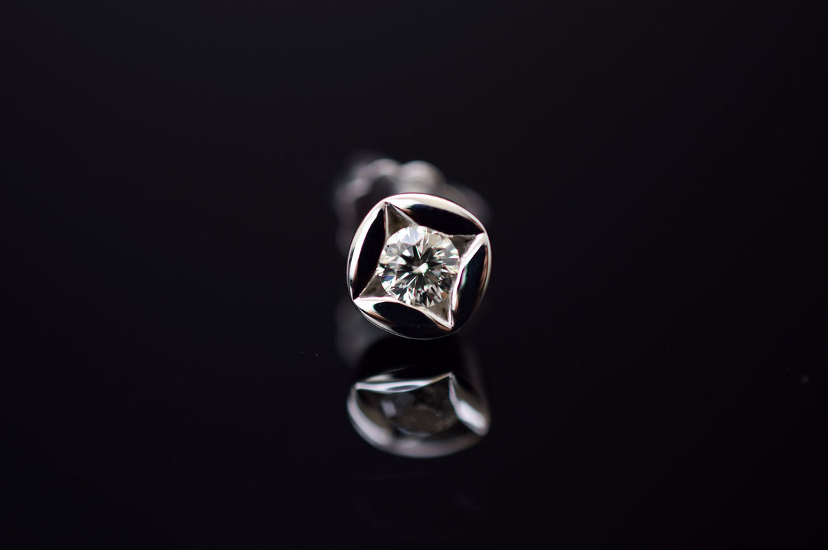 Bella Luce Ohrstecker - 585er Weißgold - 0.40 ct.