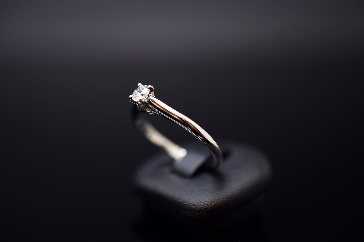 Cartier Solitär Verlobungsring -  0,18ct. - Ringgröße 51